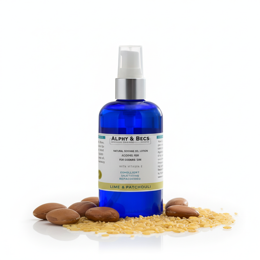 Natural Shaving Oil - Lime & Patchouli - 100ml