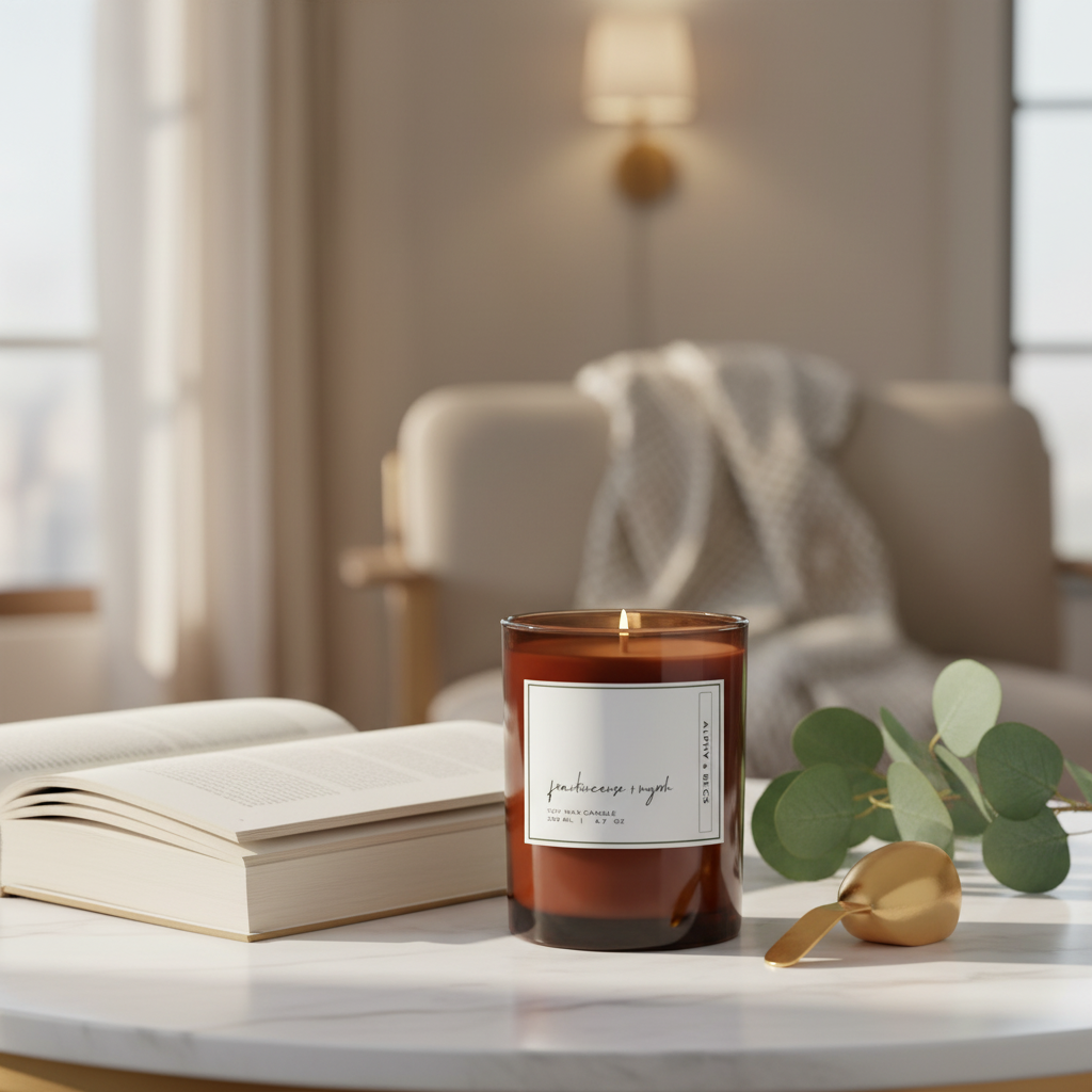 Frankincense & Myrrh - Aromatic Candle