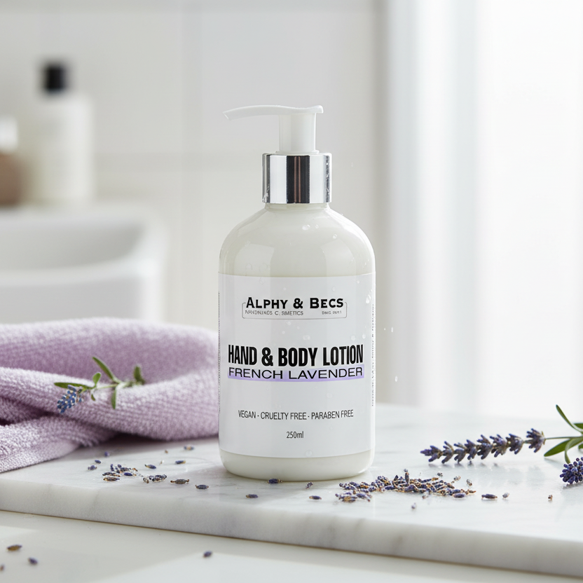 Hand and Body Lotion - French Lavender 250ml