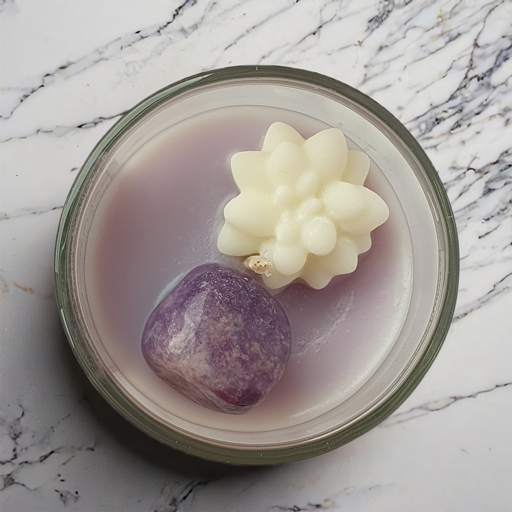 TRANQUILLITY - Crystal Infused Candle - 75ml