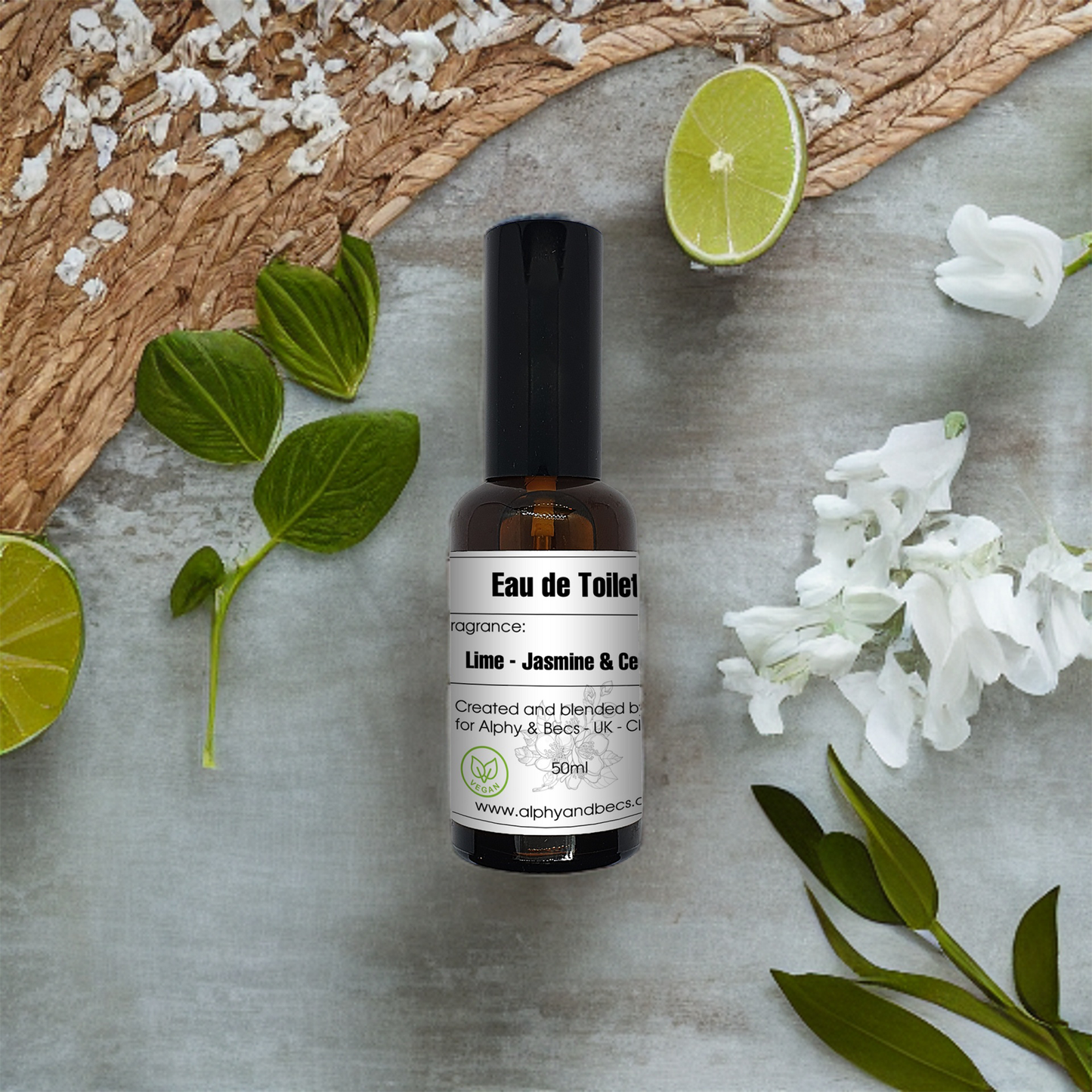 Lime - Jasmine & Cedar - Eau De Toilet - 50ml