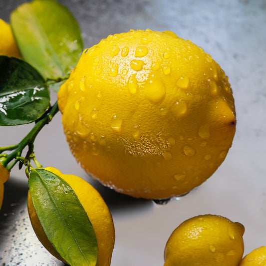 Natural Zesty Soap - Lemon & Poppy seeds - 110gr.