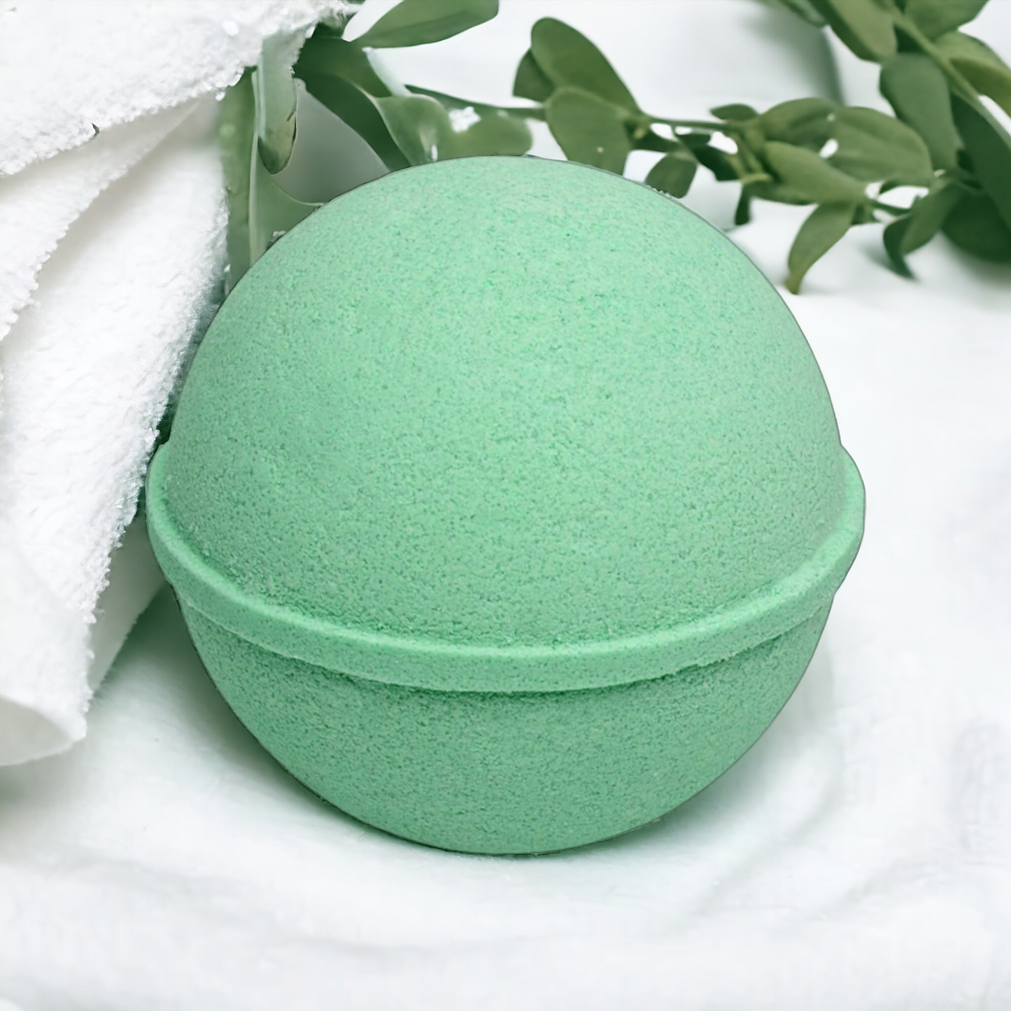 Vegan Bath Bombs - Eucalyptus - With Epsom Salts - 3 x 80gr