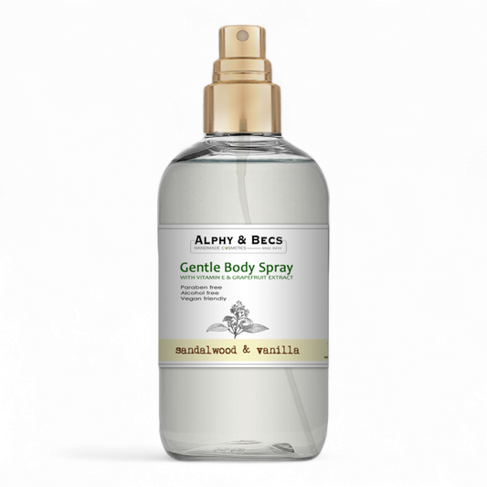 Gentle Body Spray - Sandalwood & Vanilla - 100ml