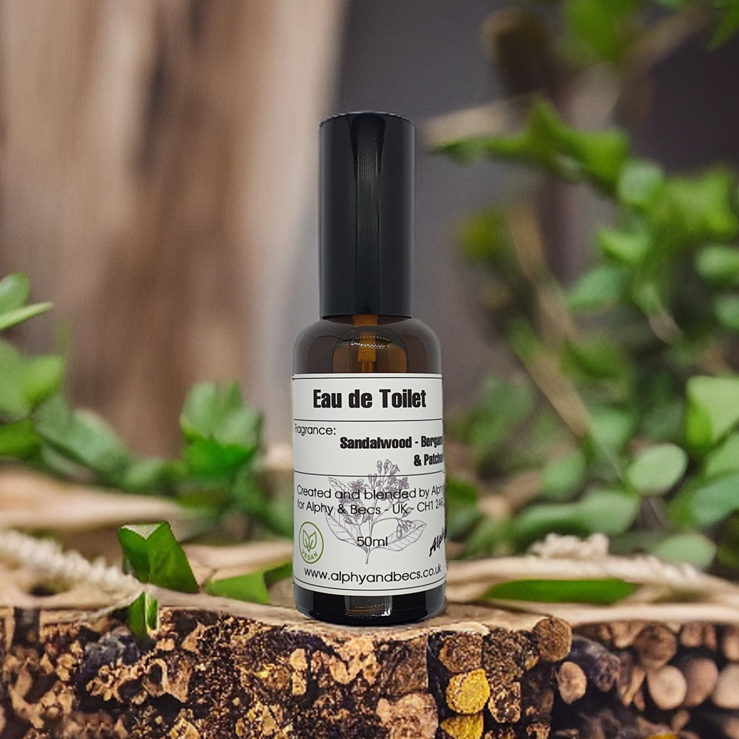 Sandalwood - Bergamot & Patchouli - Eau De Toilet - 50ml