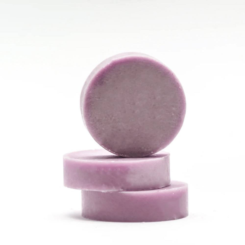 Vegan Shampoo Bar Lavender & Lemongrass - With Kaolin Clay