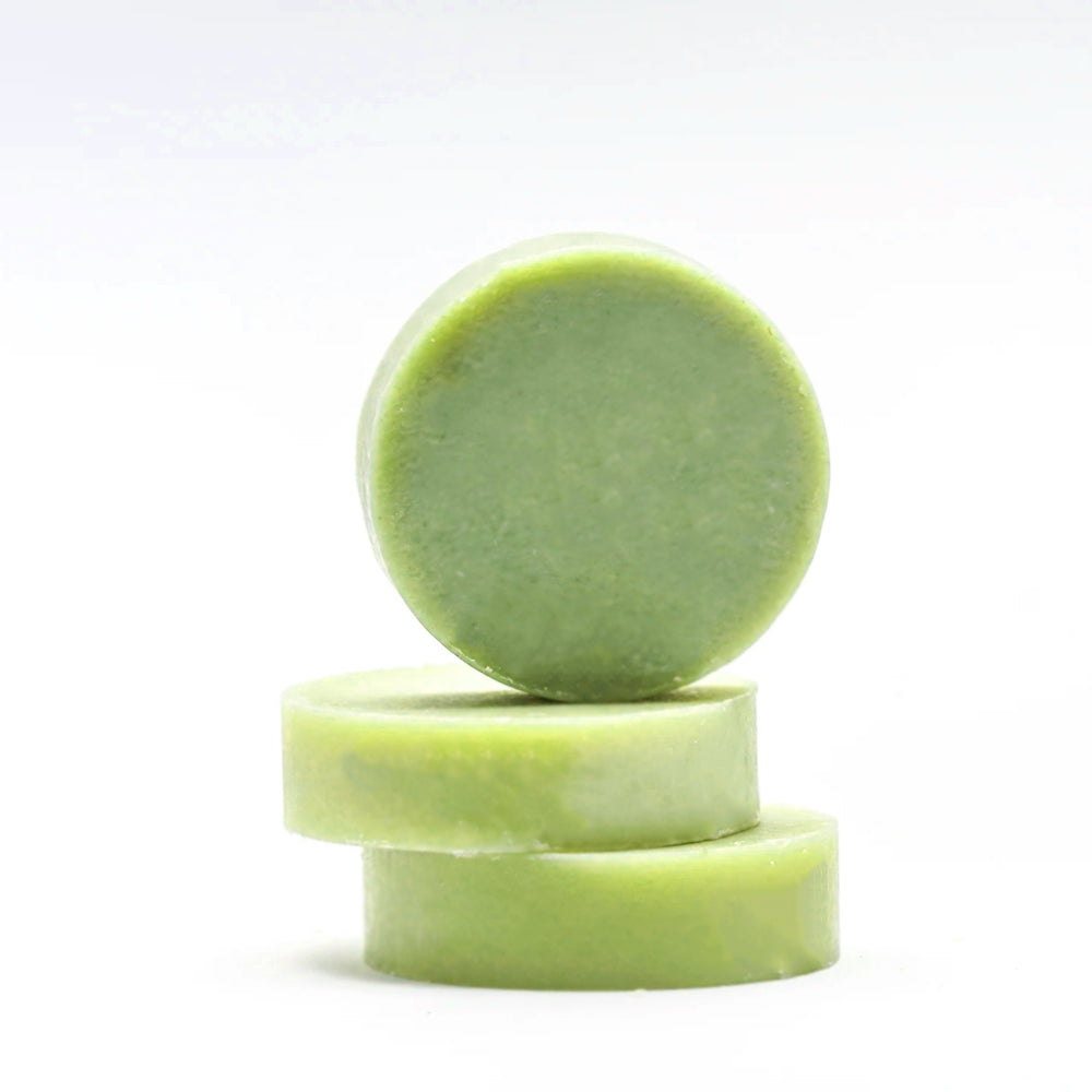 Vegan Shampoo Bar Eucalyptus & Peppermint - With Kaolin Clay