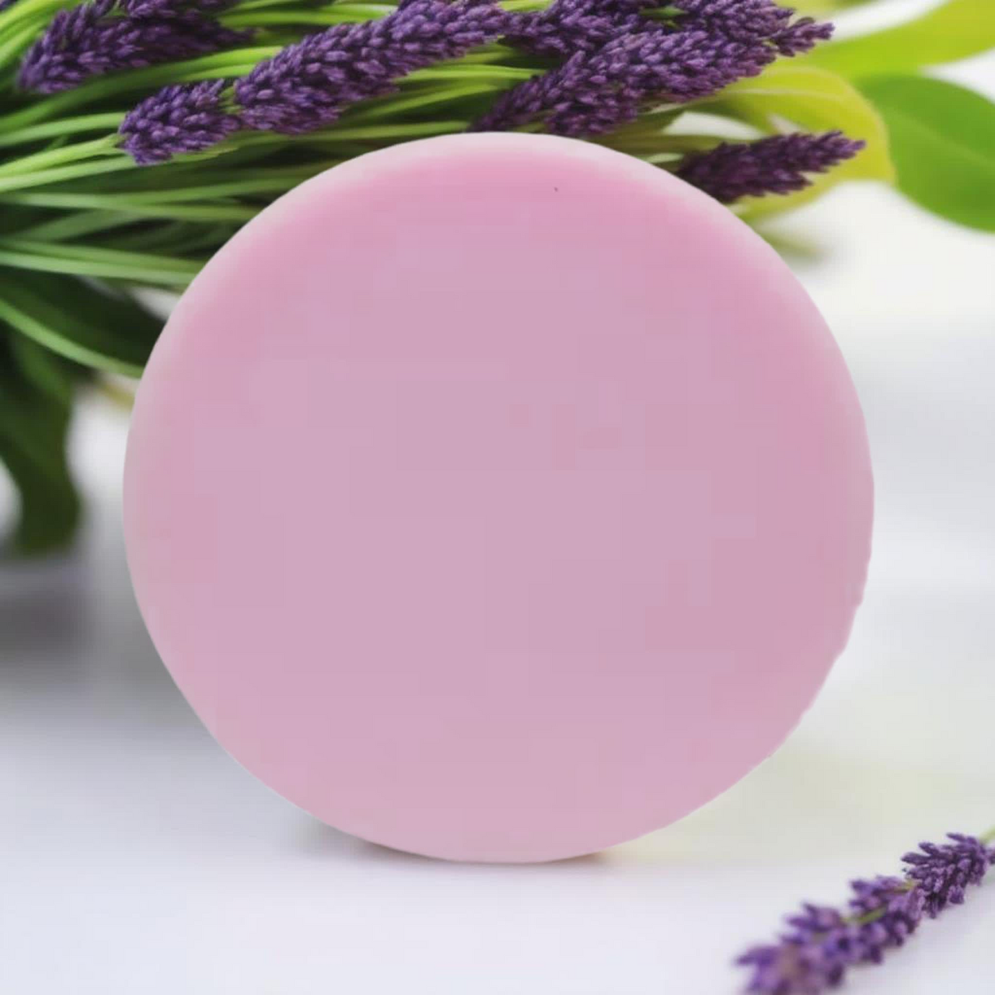 Vegan Shampoo Bar Lavender & Lemongrass - With Kaolin Clay