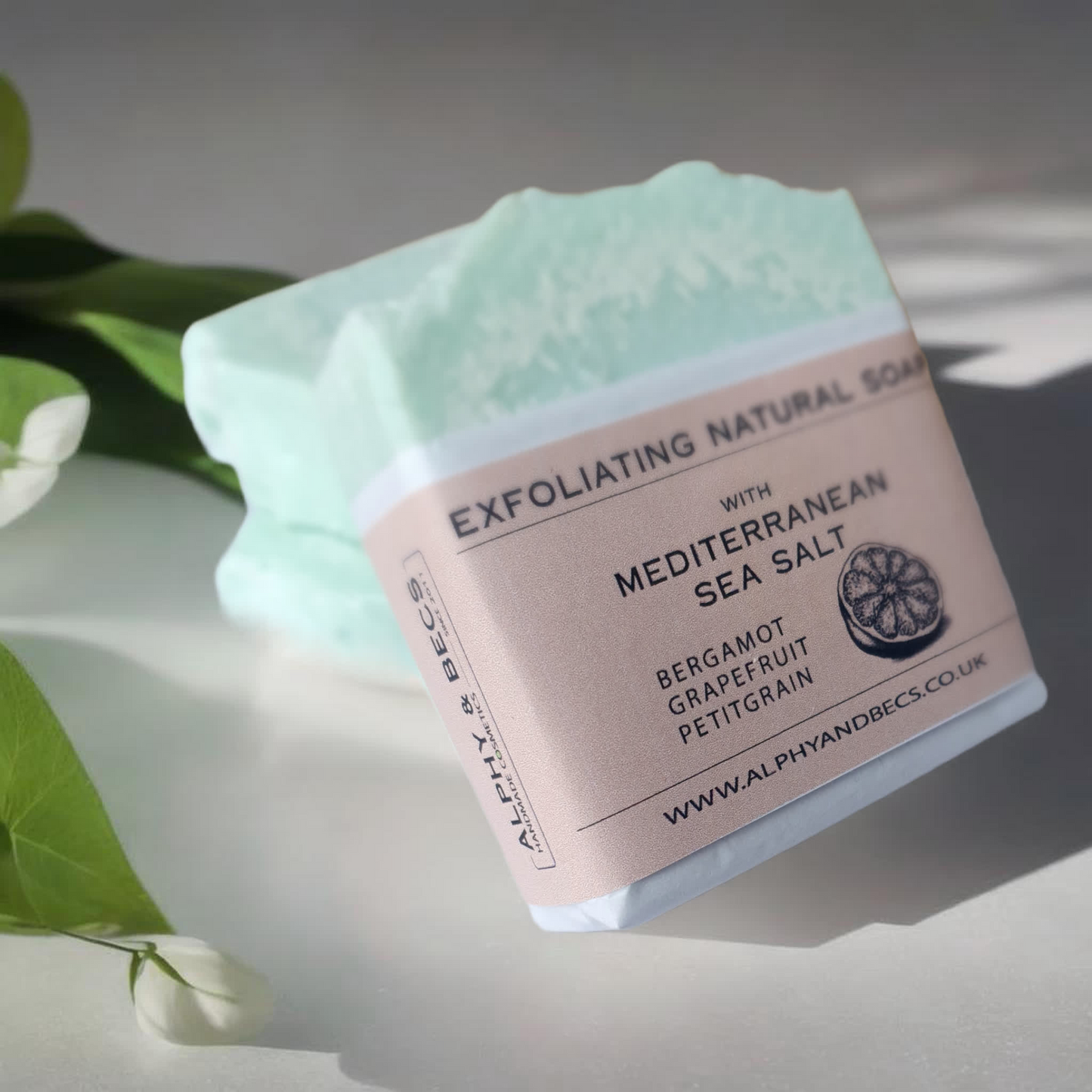 Natural Exfoliating Soap - Mediterranean Sea Salt