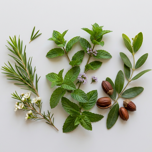 Natural Shaving Oil - Tea Tree & Peppermint