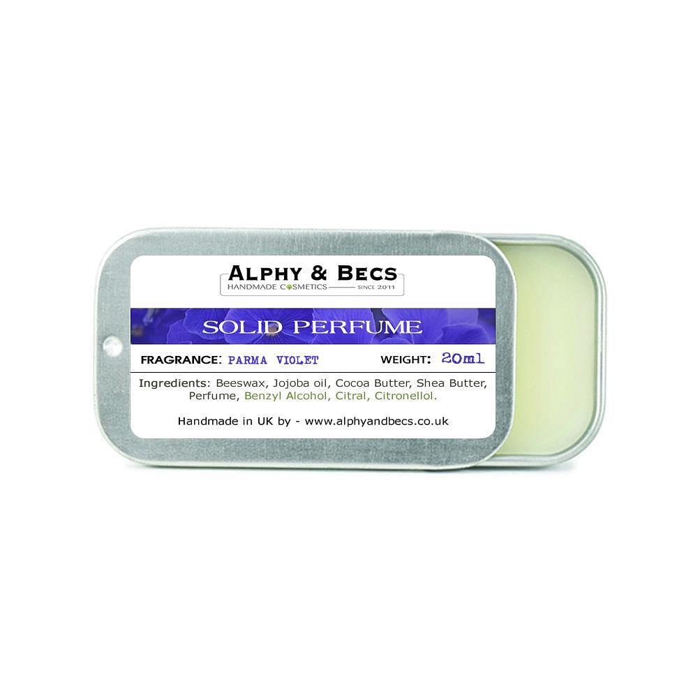 Natural Solid Perfume for Women Parma Violet 20ml – Alphy Becs
