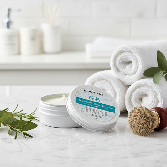 Shaving Soap With Tucuma Butter - AQUA - 60gr.