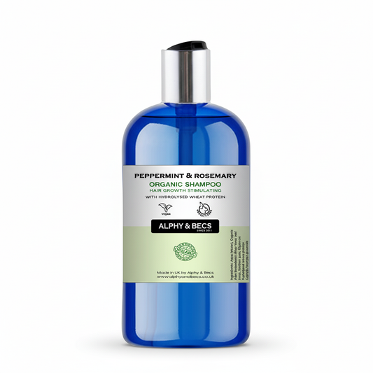 Organic Shampoo - Peppermint and Rosemary - 250ml