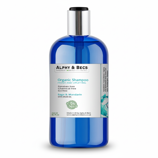 Organic Shampoo - Sage & Mandarin - 250ml