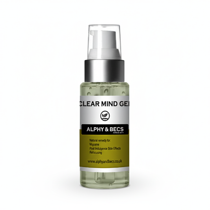 Clear Mind Gel With Natural Essential Oils - 30ml
