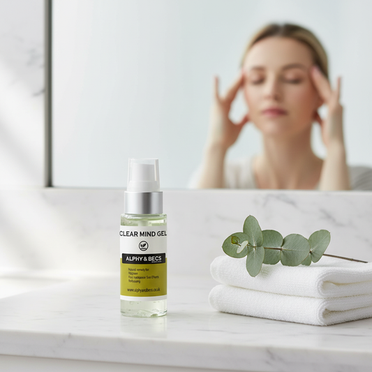 Clear Mind Gel With Natural Essential Oils - 30ml