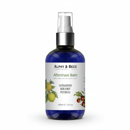 Aftershave Balm - Sandalwood, Bergamot and Patchouli.