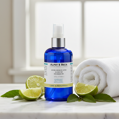 Natural Shaving Oil - Lime & Patchouli - 100ml