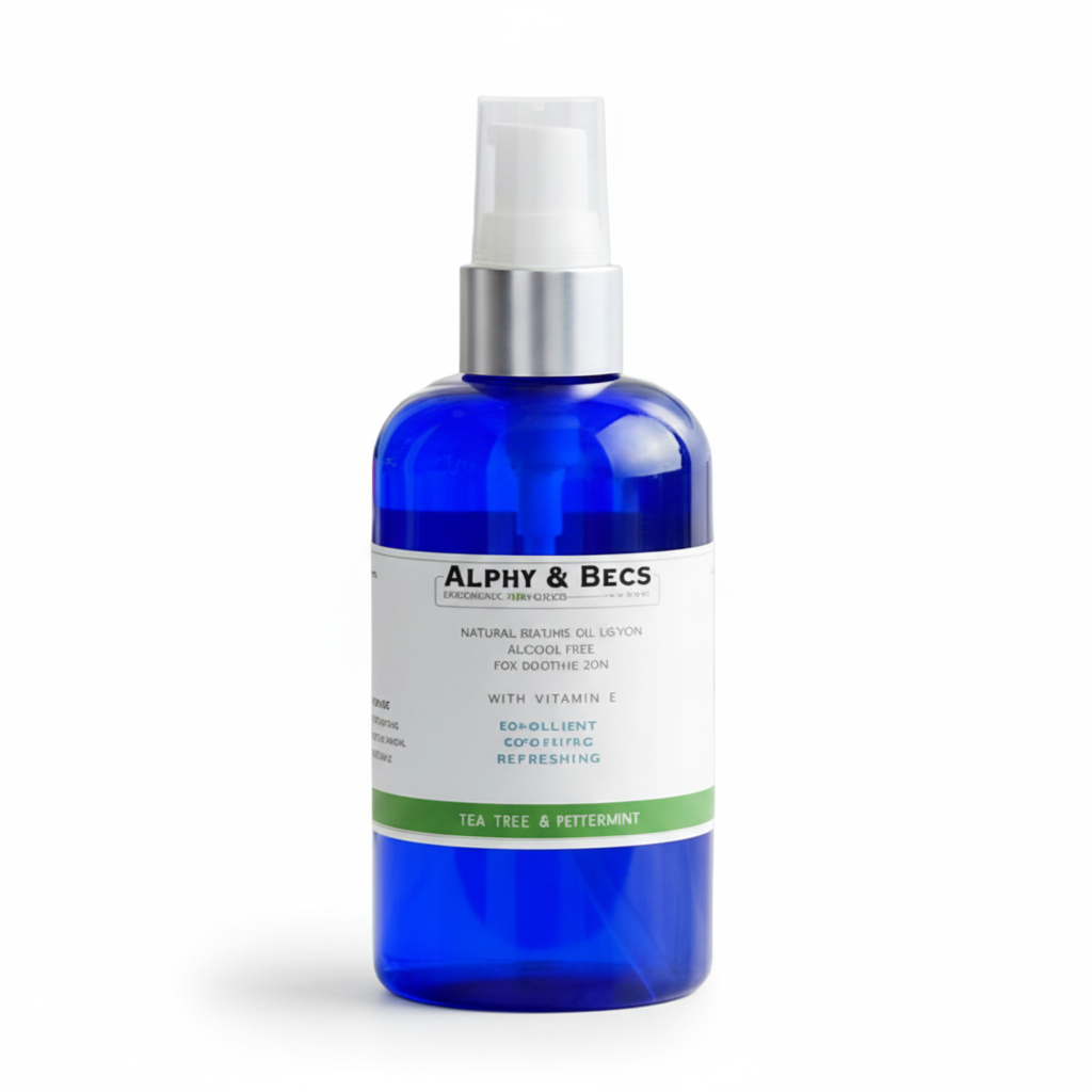 Natural Shaving Oil - Tea Tree & Peppermint 100ml