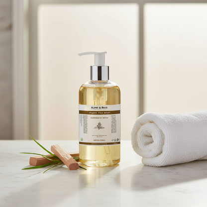 Organic Face Wash - Sandalwood & Vetiver - 250ml
