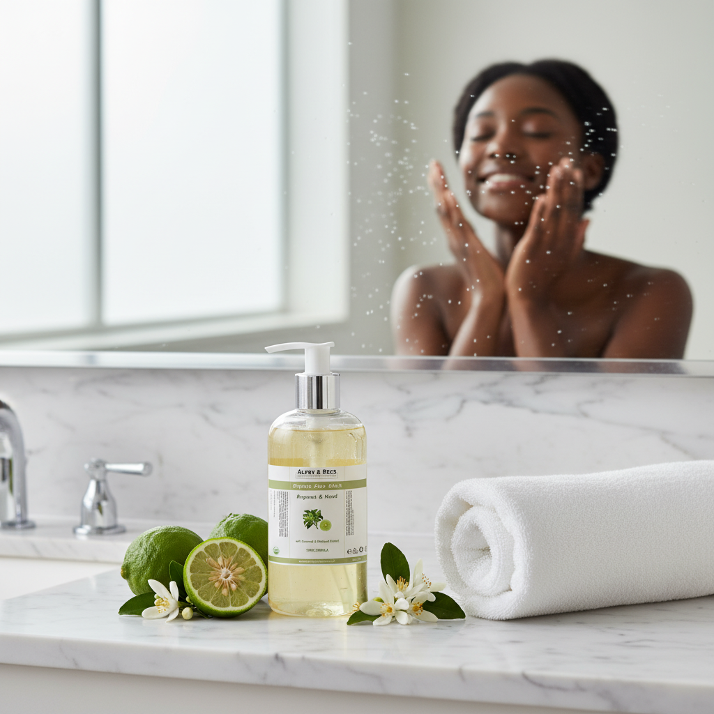 Organic Face Wash - Bergamot & Neroli - Tonic Formula - 250ml