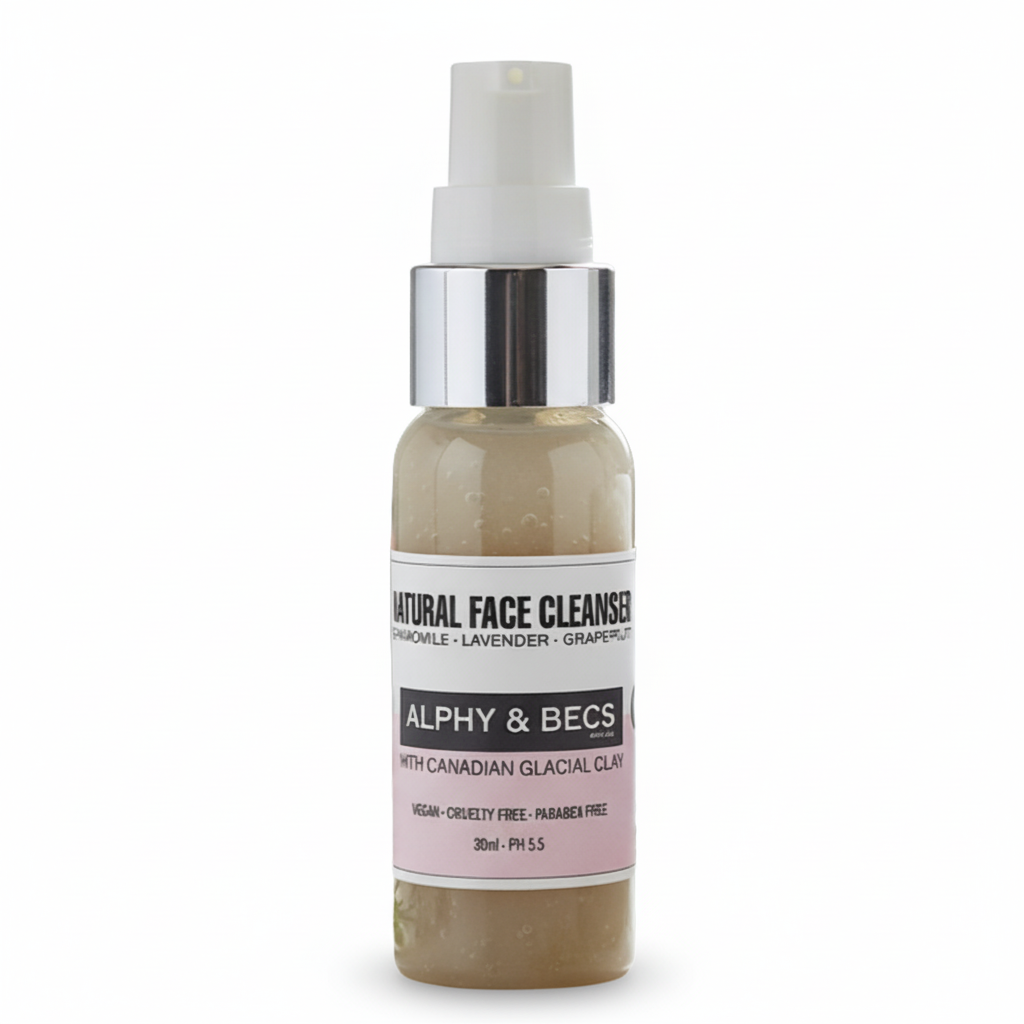 Natural Face Cleanser With Canadian Clay - 30ml