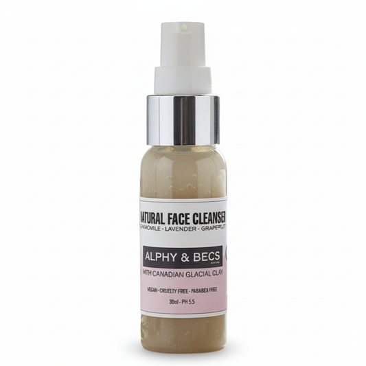 Natural Face Cleanser With Canadian Clay - 30ml
