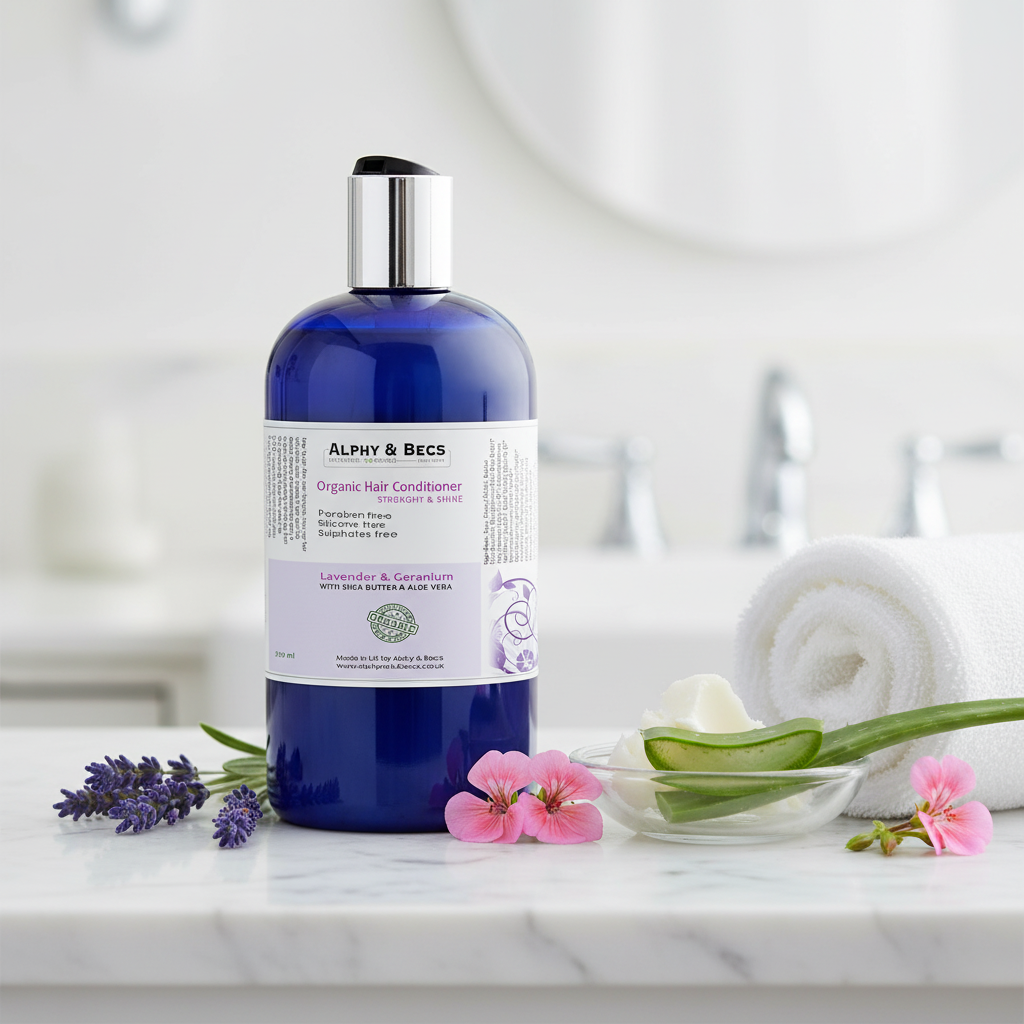 Organic Herbal Conditioner - Lavender & Geranium