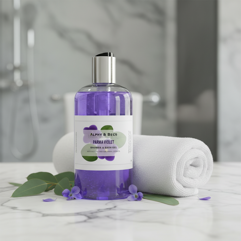 Violet - Organic Bath & Shower Gel