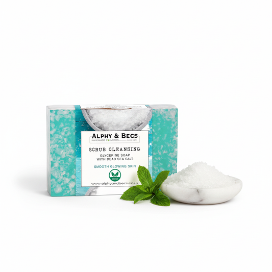 Dead Sea Salt Deep Cleansing Scrub Soap Bar - 100gr.