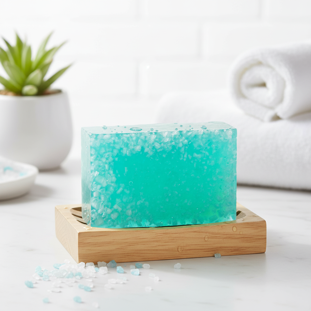 Dead Sea Salt Deep Cleansing Scrub Soap Bar - 100gr.