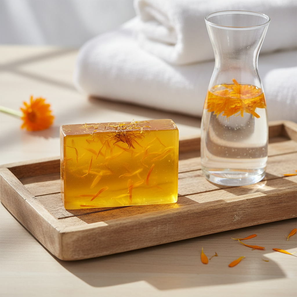 Glycerine Soap - Amber & Patchouli - 100gr.