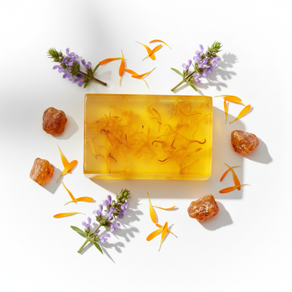 Glycerine Soap - Amber & Patchouli - 100gr.