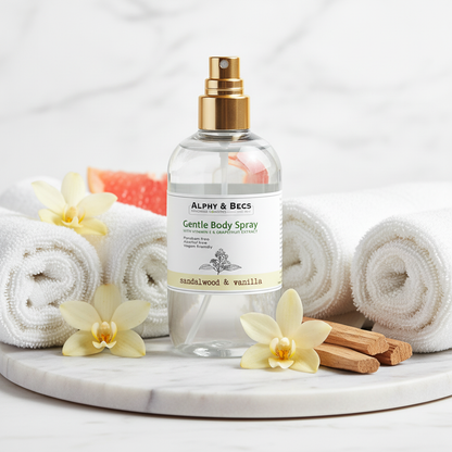 Gentle Body Spray - Sandalwood & Vanilla - 100ml