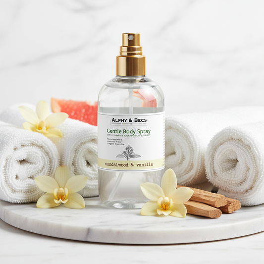 Gentle Body Spray - Sandalwood & Vanilla - 100ml