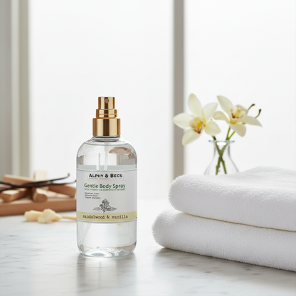 Gentle Body Spray - Sandalwood & Vanilla - 100ml