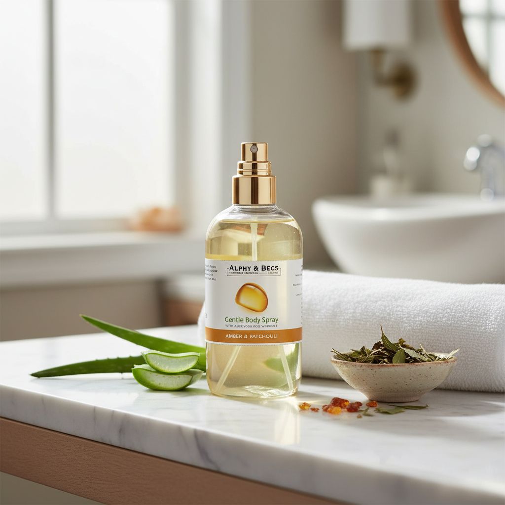 Gentle Body Spray - Amber & Patchouli - 100ml