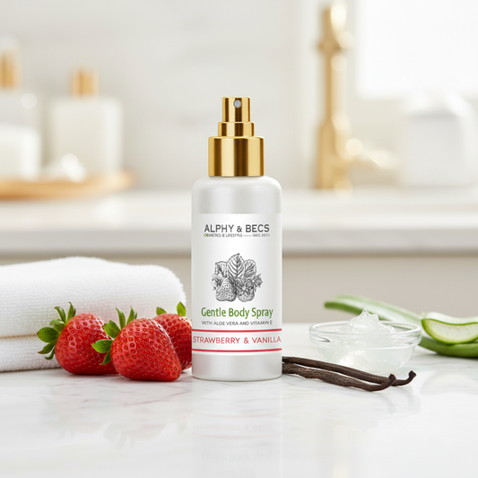 Body Spray - Strawberry & Vanilla - Allergen Free - 100ml
