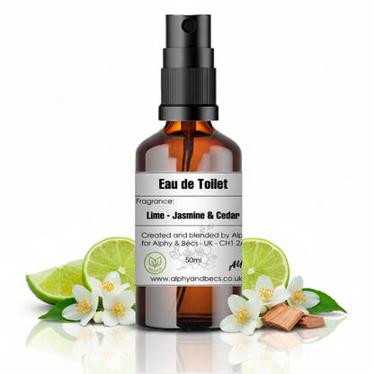 Lime - Jasmine & Cedar - Eau De Toilet - 50ml