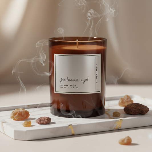 Frankincense & Myrrh - Aromatic Candle