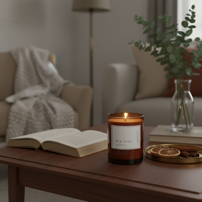 Orange & Cinnamon - Aromatic Candle