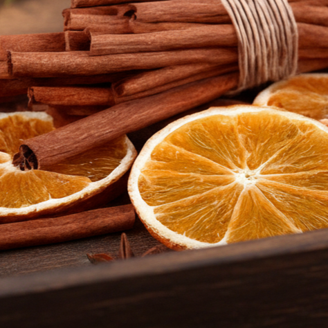 Orange & Cinnamon - Aromatic Candle