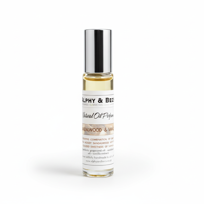 Oil Perfume - Sandalwood & Vanilla - 10ml