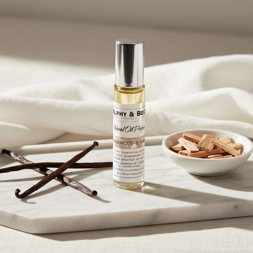 Oil Perfume - Sandalwood & Vanilla - 10ml