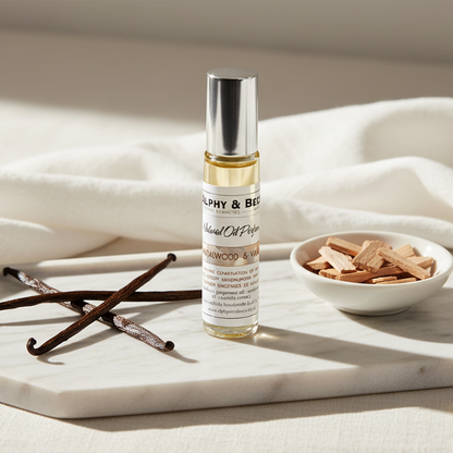 Oil Perfume - Sandalwood & Vanilla - 10ml