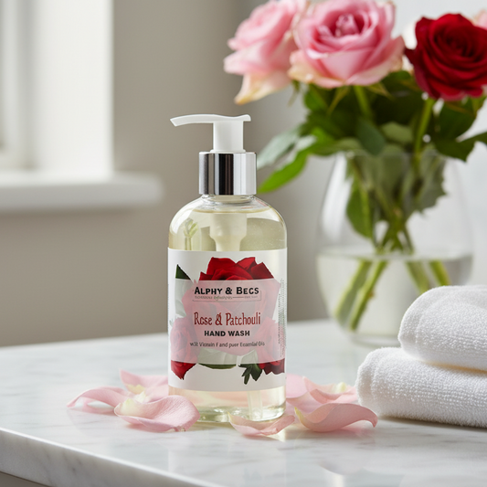 Hand Wash - Rose & Patchouli -250ml