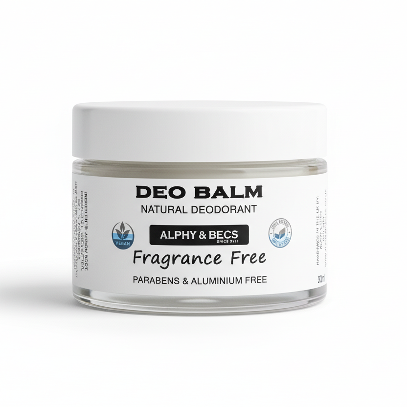 Natural Deodorant - Fragrance Free - 30ml