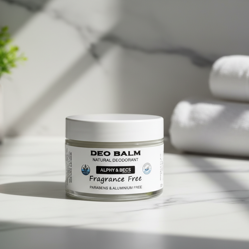 Natural Deodorant - Fragrance Free - 30ml