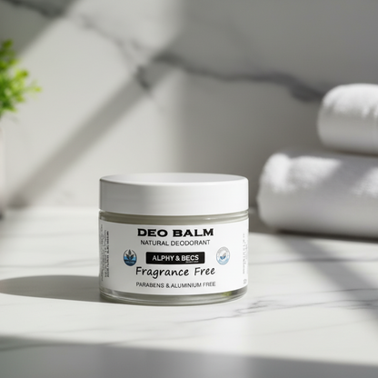 Natural Deodorant - Fragrance Free - 30ml