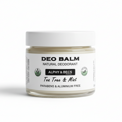 Natural Deodorant - Tea Tree & Peppermint - 30ml